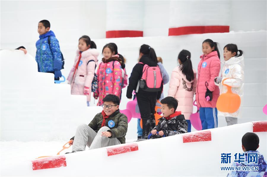 (體育)(6)全民健身——“鳥巢”里玩冰雪