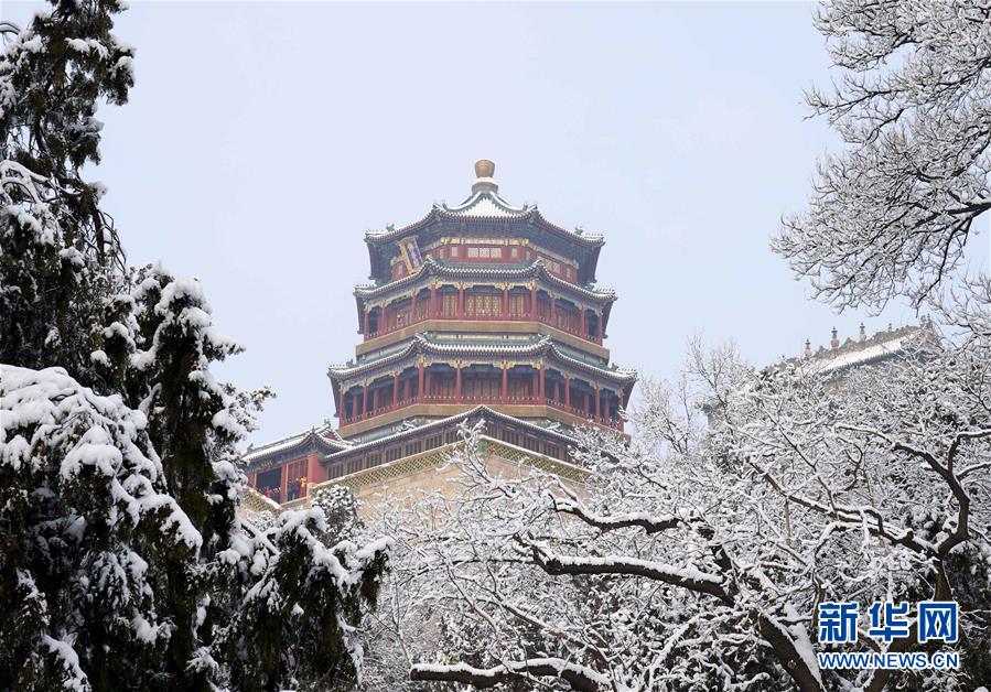 (環(huán)境)(5)雪后頤和園美如畫