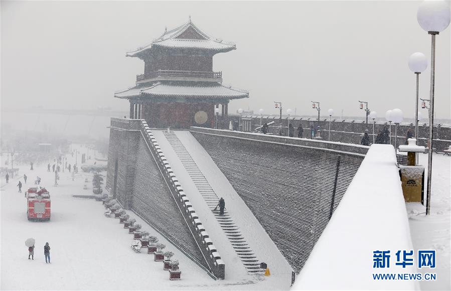 #(環境)(5)河北石家莊:正定古城賞雪