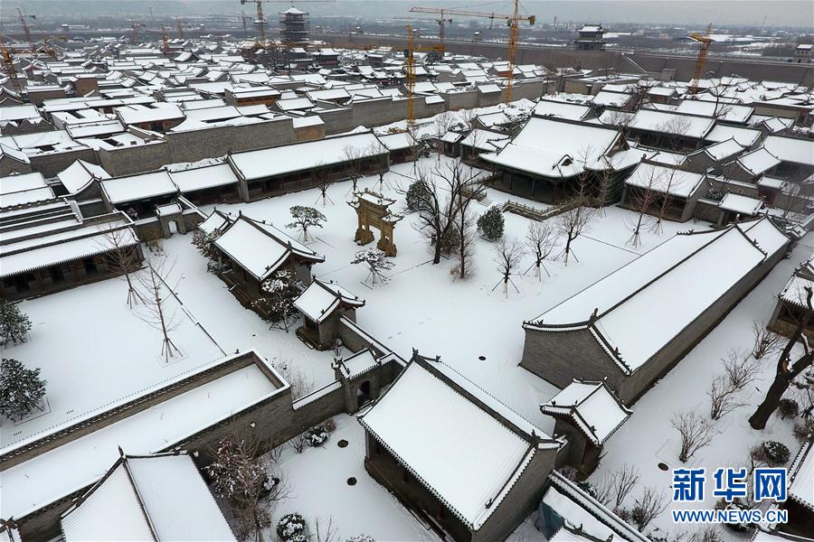 （美麗中國）（7）雪落太原古縣城
