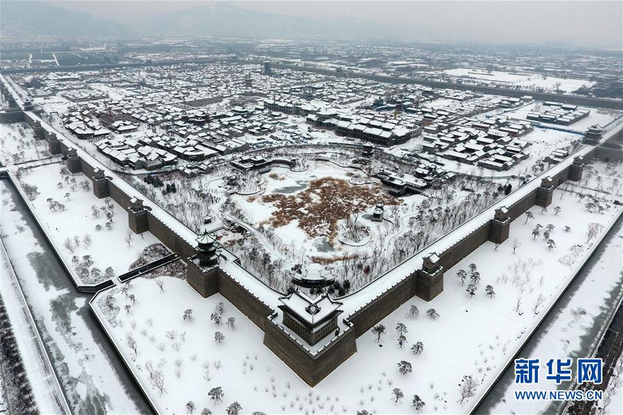 （美麗中國）（2）雪落太原古縣城