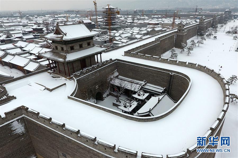 （美麗中國）（3）雪落太原古縣城
