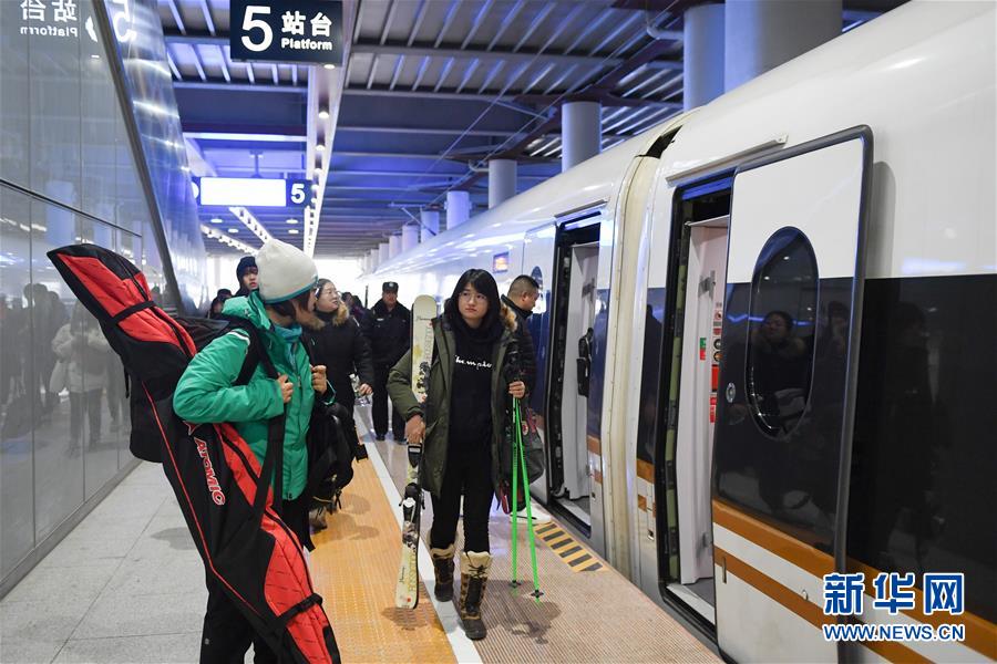 (社會)(6)坐著高鐵去滑雪