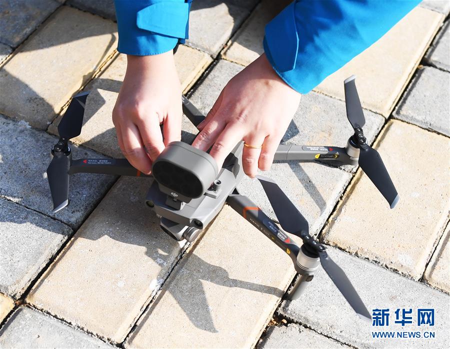 (聚焦疫情防控)(4)江西宜春:無人機(jī)助力疫情防控