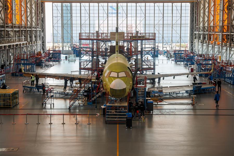 (經濟)(2)ARJ21飛機生產線復工復產