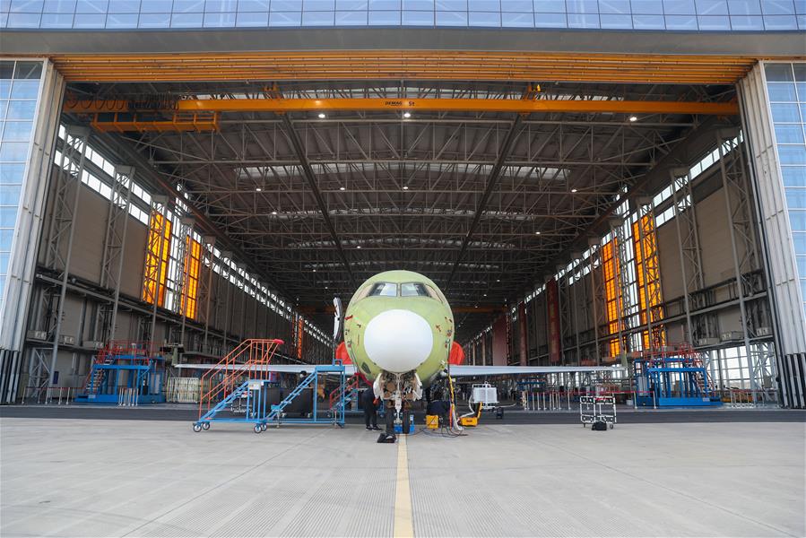 (經濟)(7)ARJ21飛機生產線復工復產
