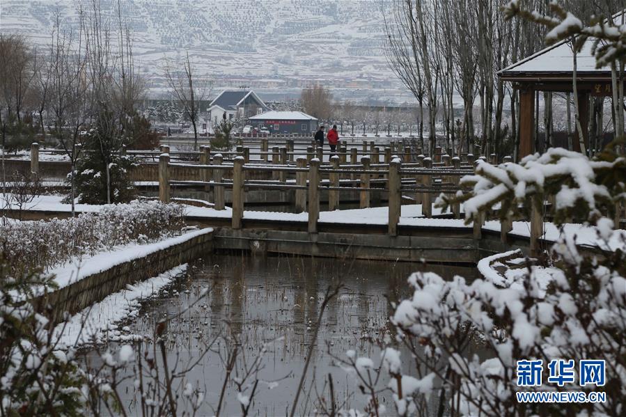 #(環境)(2)甘肅:春雪落高原