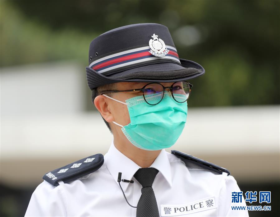 (港澳臺·香港故事·圖文互動)(1)警察抗疫專隊:我心依舊