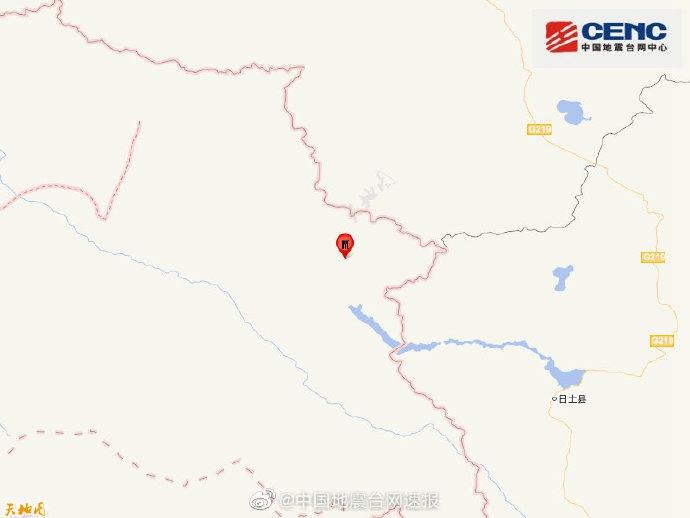 克什米爾地區發生3.9級地震震源深度20千米