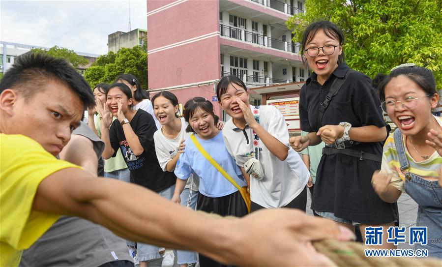 #(社會)(3)湖南道縣:快樂減壓 輕松迎考