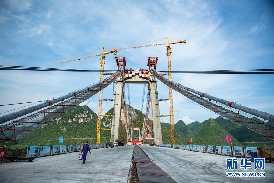 (經濟)(1)峰林特大橋建設忙