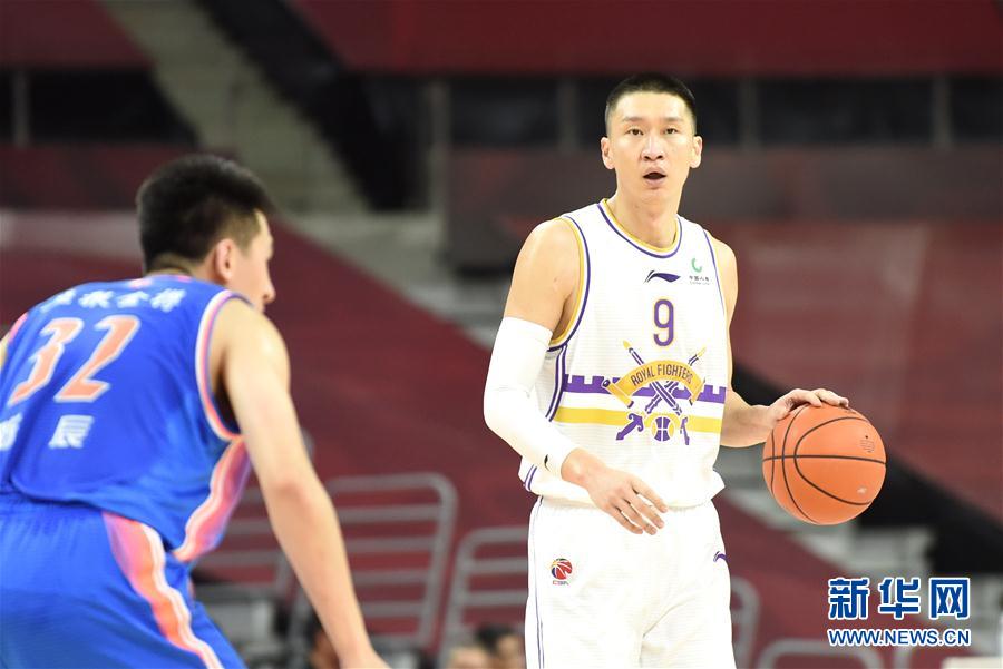 （體育）（12）籃球——CBA復賽第一階段：北京控股勝四川五糧金樽