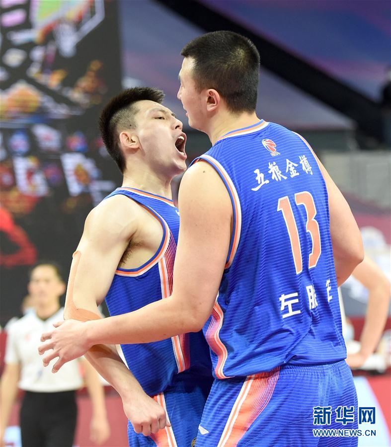 （體育）（3）籃球——CBA復賽第一階段：北京控股勝四川五糧金樽