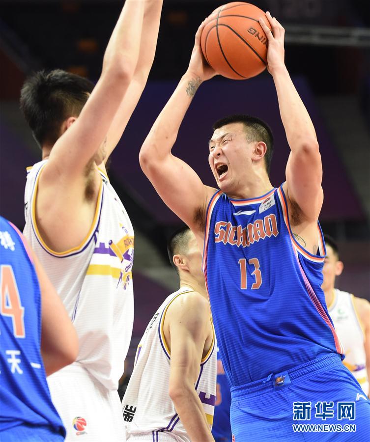 （體育）（5）籃球——CBA復賽第一階段：北京控股勝四川五糧金樽