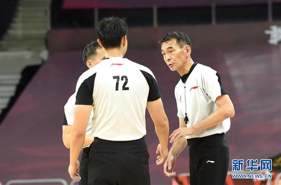 （體育）（19）籃球——CBA復賽第一階段：北京控股勝四川五糧金樽