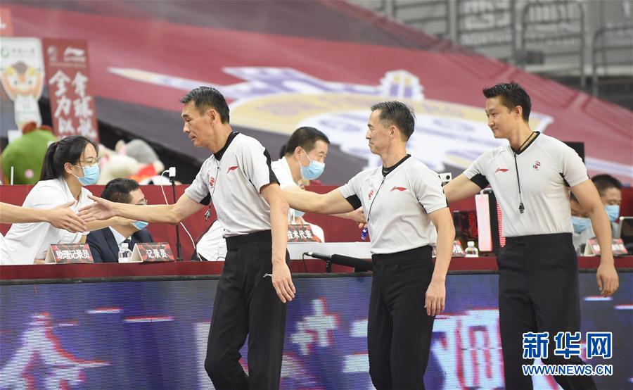 （體育）（21）籃球——CBA復賽第一階段：北京控股勝四川五糧金樽