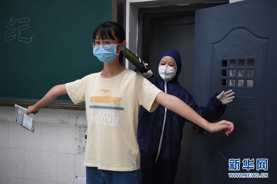 （圖文互動）（6）特別的考場有哪些不一樣？——考前探訪高考“隔離考室”見聞