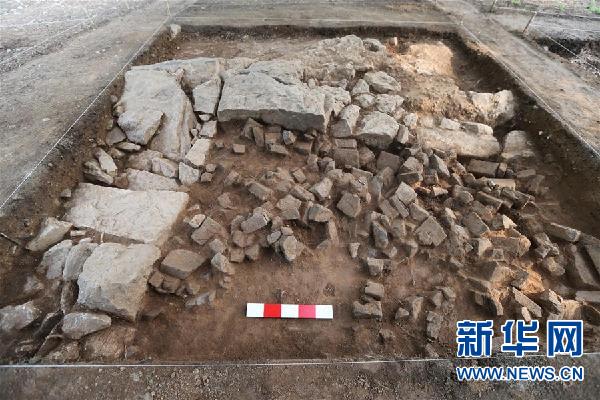 （圖文互動）（3）龍門石窟考古發現唐代塔基 初步推測為印度高僧墓塔